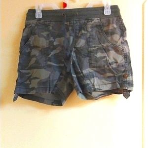 Sonoma brand, size 4, army fatigue shorts